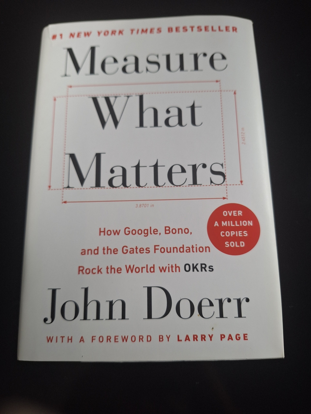 Measure What Matters by John Doerr - White Cover